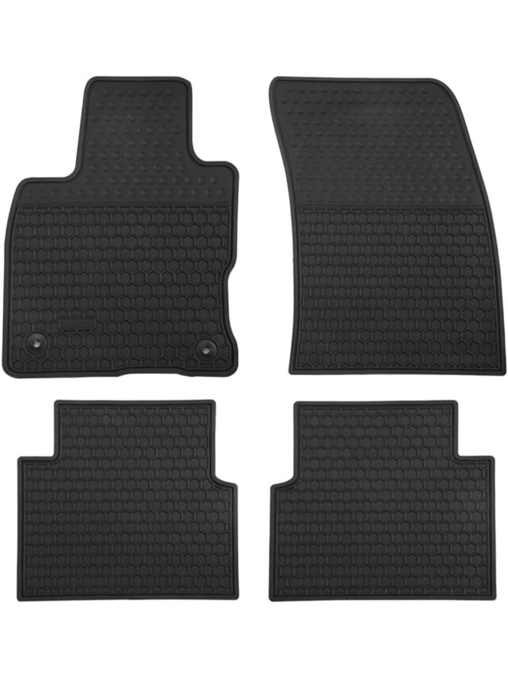 Custom Fit Black Floor Mats for 2020-2026 Ford Escape - All Weather Protection